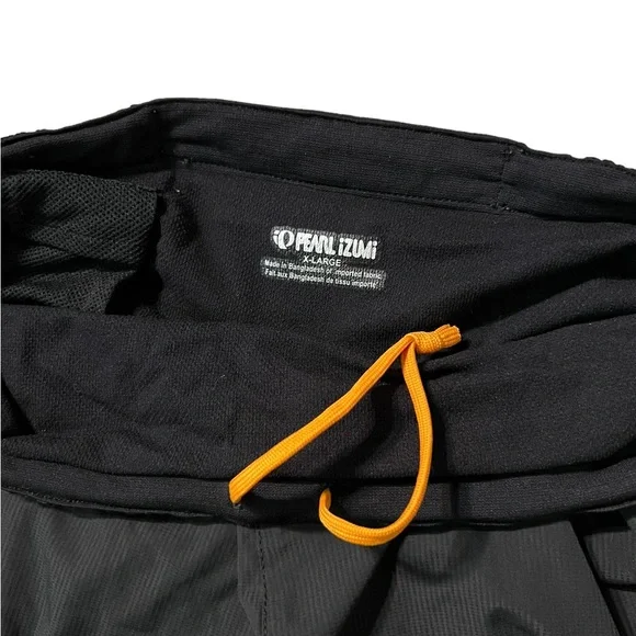 Pearl Izumi Black Running Shorts 7.5 Inch Inseam Men’s Size XL - Picture 3 of 5